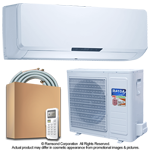 18000 BTU Inverter Ductless Mini Split Air Conditioner with Heat Pump | SEER 16.5 | 220V 60Hz